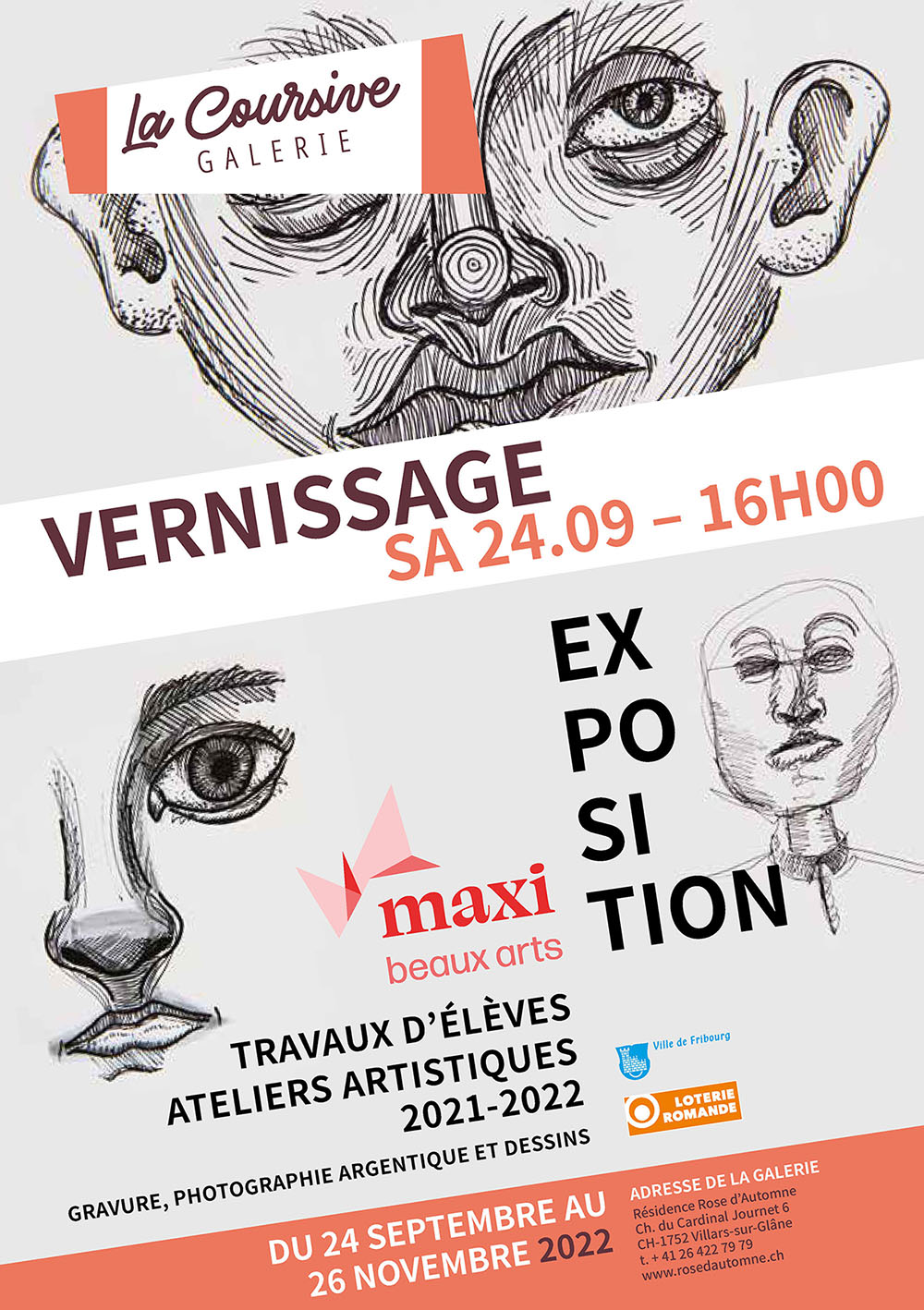Maxi beaux arts à la Coursive